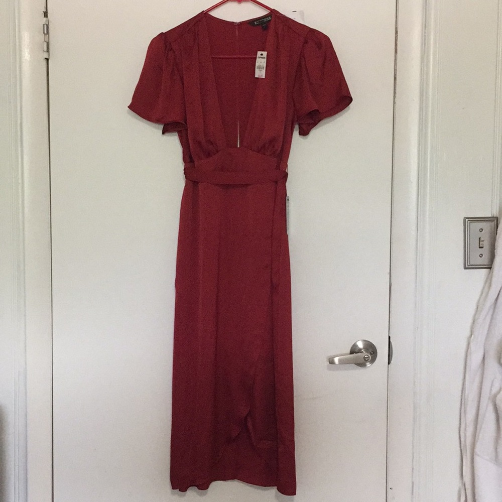 Red dress